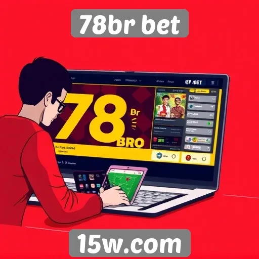 Experiência do usuário no design do site 78br bet